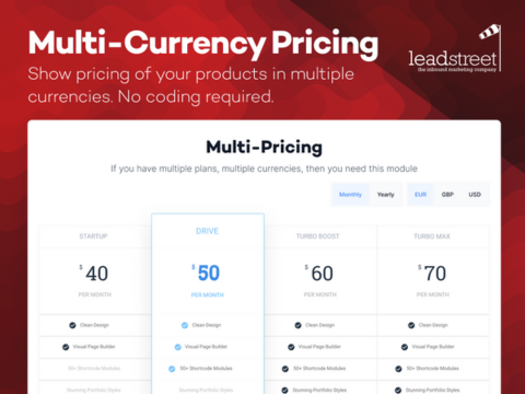 Multi Currency Pricing