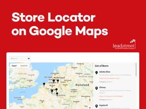 HubSpot Store Locator met Google Maps