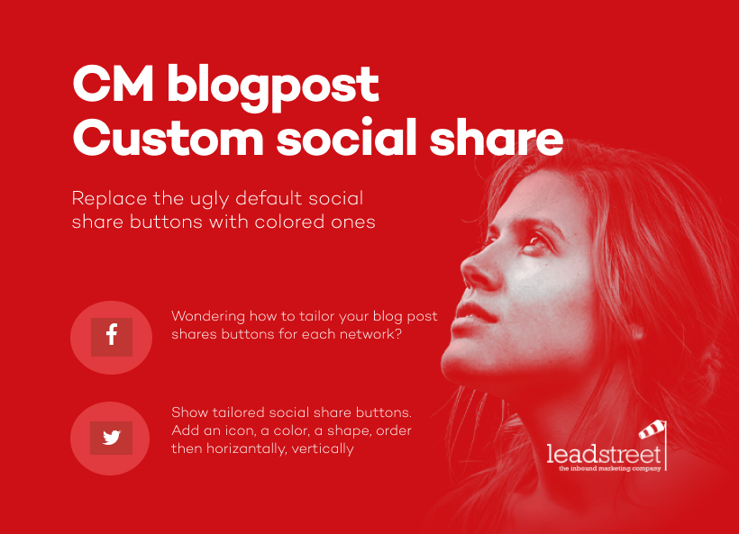 Blogpost Custom Social Share