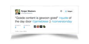 Wanneer is goede content goed?