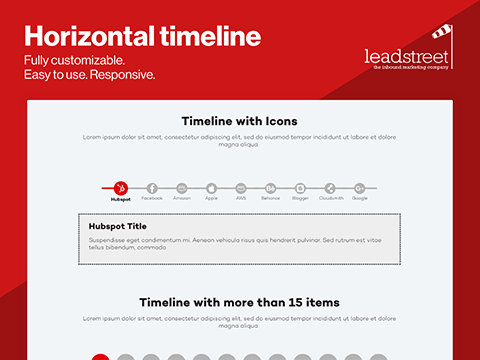 Horizontal Timeline