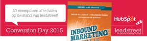 Onze tips voor Conversion Day 2015: sprekers + 60 gratis topboeken te winnen